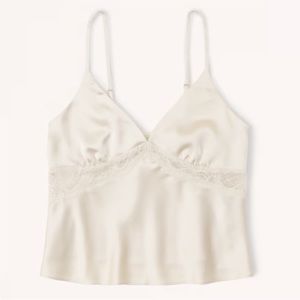 Abercrombie Satin Shirt & Cami Sleep Set